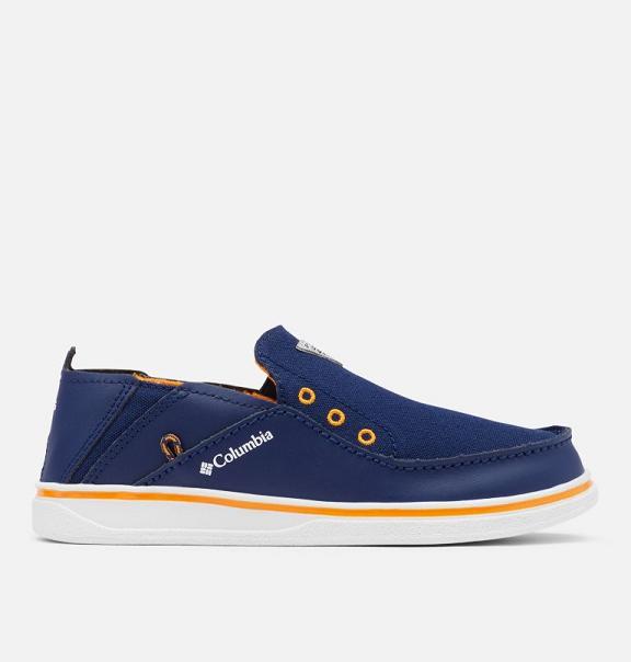 Columbia Bahama PFG Sneakers Blue Orange For Boys NZ8295 New Zealand